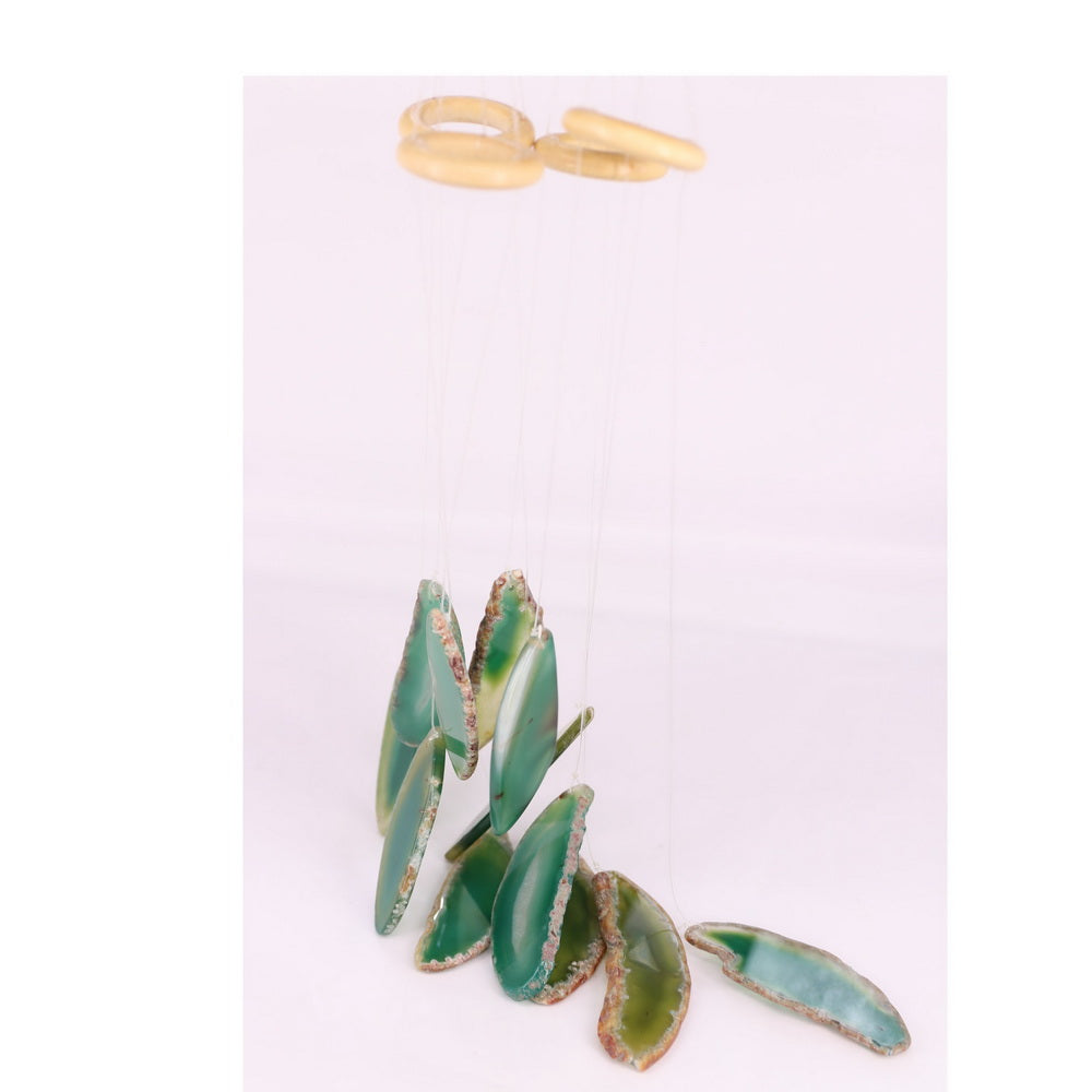 Aeolian Bell  Five Circle Style Door Bell  Colorful Agate bell House Decoration