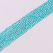 3 MM Round Natural Stone Beads Faceted For Jewelry Design Material Earring Necklace Bracelet Choker Bohemian Style Price For 5 Strands