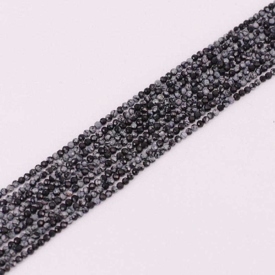 3 MM Round Natural Stone Beads Faceted For Jewelry Design Material Earring Necklace Bracelet Choker Bohemian Style Price For 5 Strands