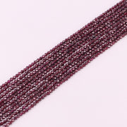 3 MM Round Natural Stone Beads Faceted For Jewelry Design Material Earring Necklace Bracelet Choker Bohemian Style Price For 5 Strands