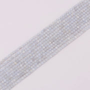 3 MM Round Natural Stone Beads Faceted For Jewelry Design Material Earring Necklace Bracelet Choker Bohemian Style Price For 5 Strands