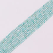 3 MM Round Natural Stone Beads Faceted For Jewelry Design Material Earring Necklace Bracelet Choker Bohemian Style Price For 5 Strands