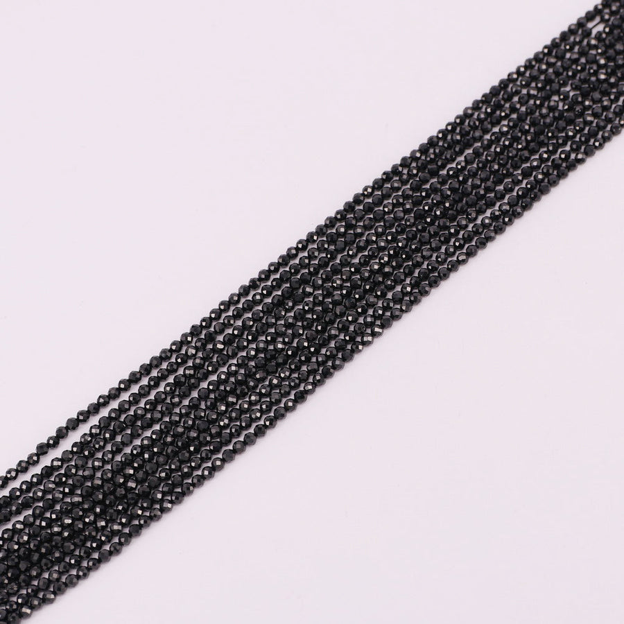 3 MM Round Natural Stone Beads Faceted For Jewelry Design Material Earring Necklace Bracelet Choker Bohemian Style Price For 5 Strands