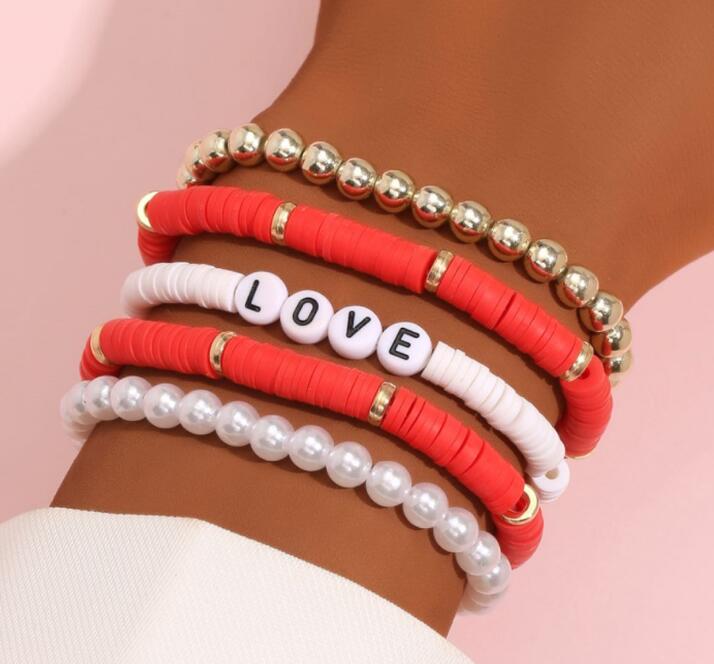 Fantasy Summer Style Polymer Bracelet Price For 5 pcs