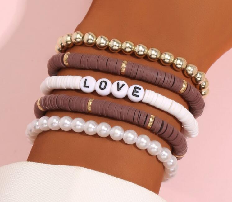 Fantasy Summer Style Polymer Bracelet Price For 5 pcs