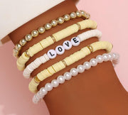 Fantasy Summer Style Polymer Bracelet Price For 5 pcs