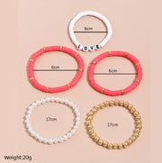 Fantasy Summer Style Polymer Bracelet Price For 5 pcs