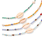 Mehrfarbiger Bohemia Fußkettchen Preis für 5 Stück