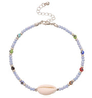 Mehrfarbiger Bohemia Fußkettchen Preis für 5 Stück