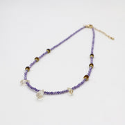 2mm Faceted Zircon Classic Style Necklace