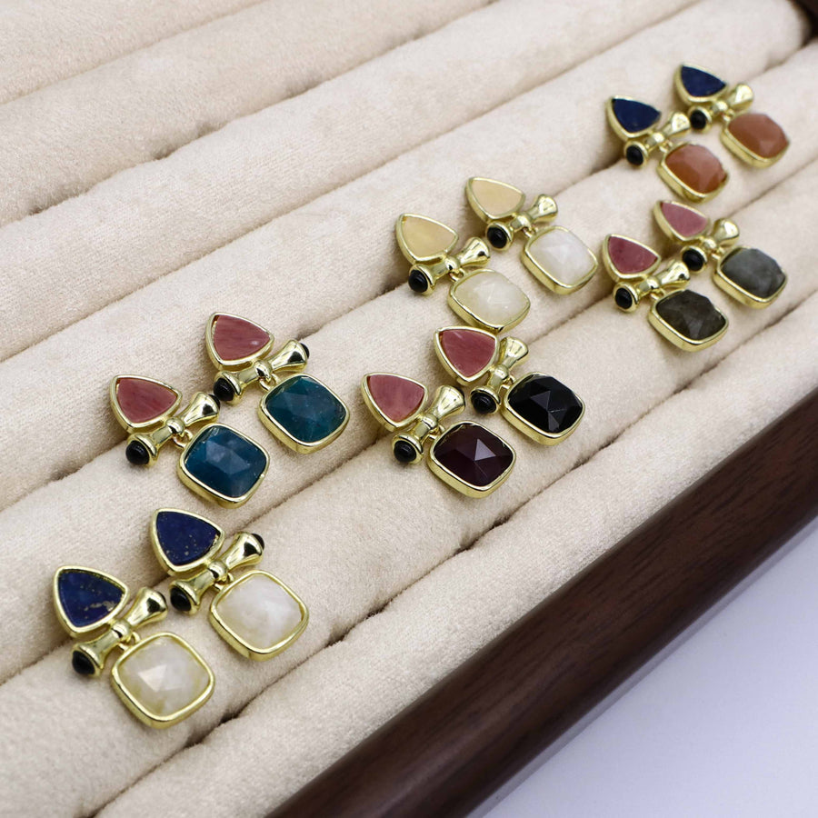 New Classic Fashion Natural Stone Earring
