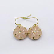 New Classic Fashion Flower Shape Natural Stone Earring