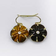 New Classic Fashion Flower Shape Natural Stone Earring