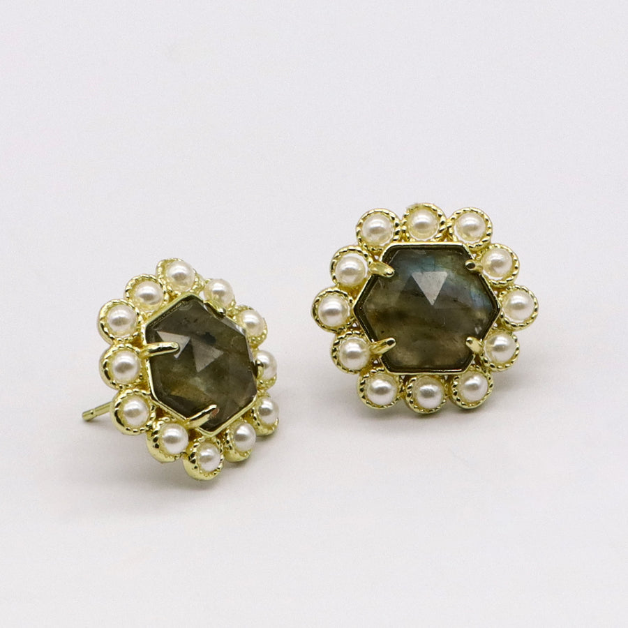 Exquisite Retro Fashion Natural Stone Earring