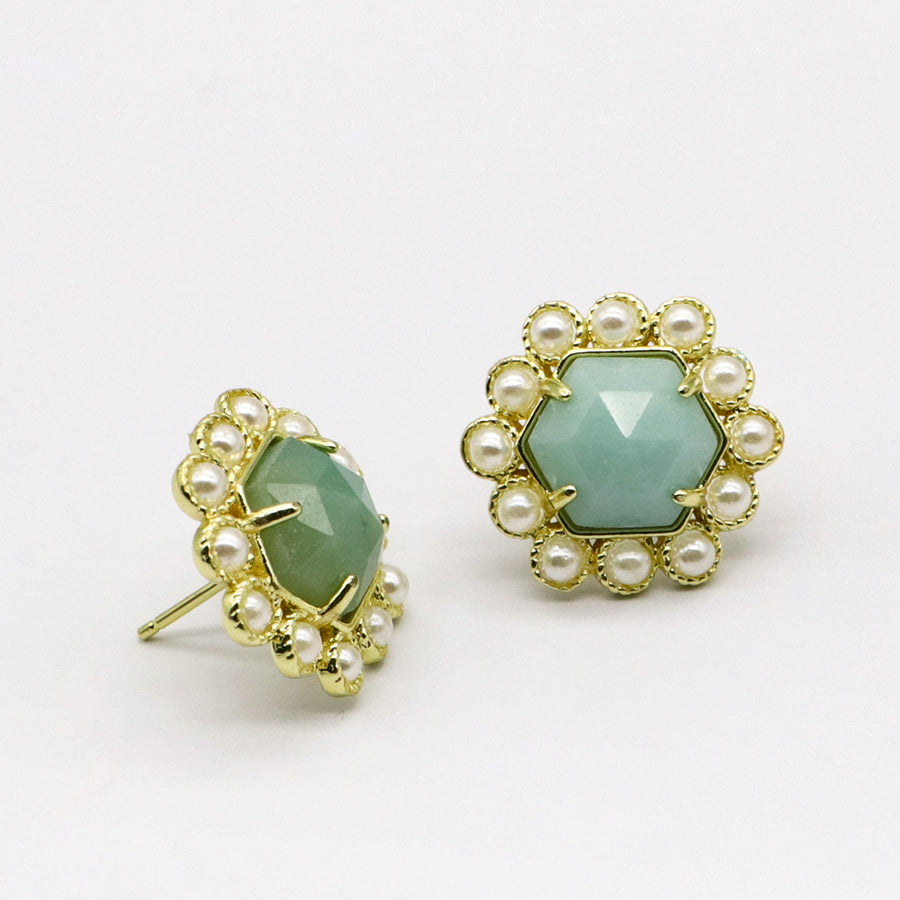 Exquisite Retro Fashion Natural Stone Earring