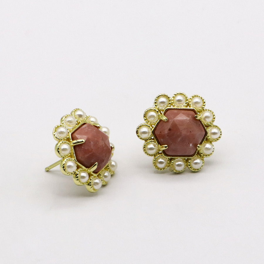Exquisite Retro Fashion Natural Stone Earring
