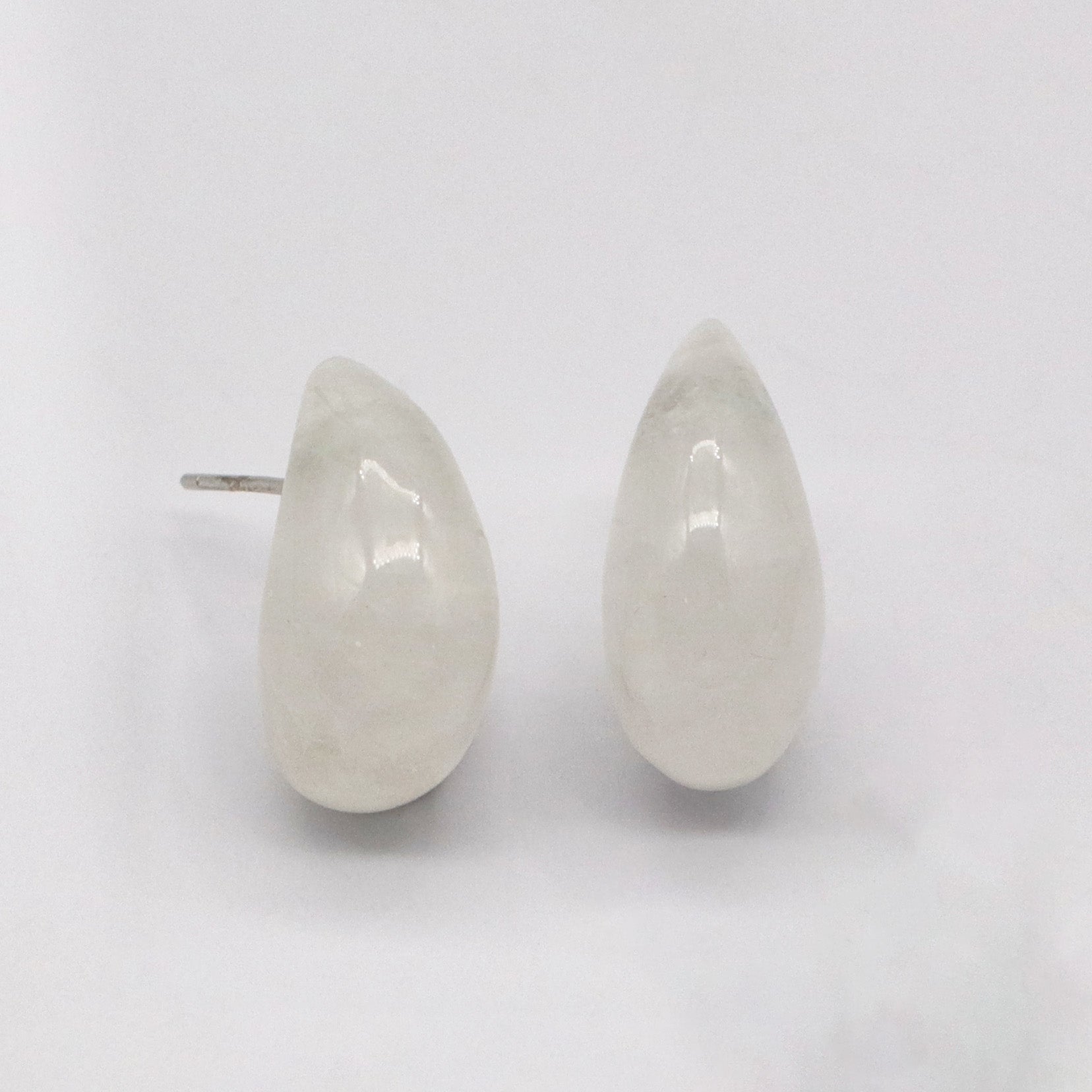 Simple Style Fashion Drop Shape Natural Stone Earring