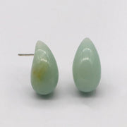 Simple Style Fashion Drop Shape Natural Stone Earring