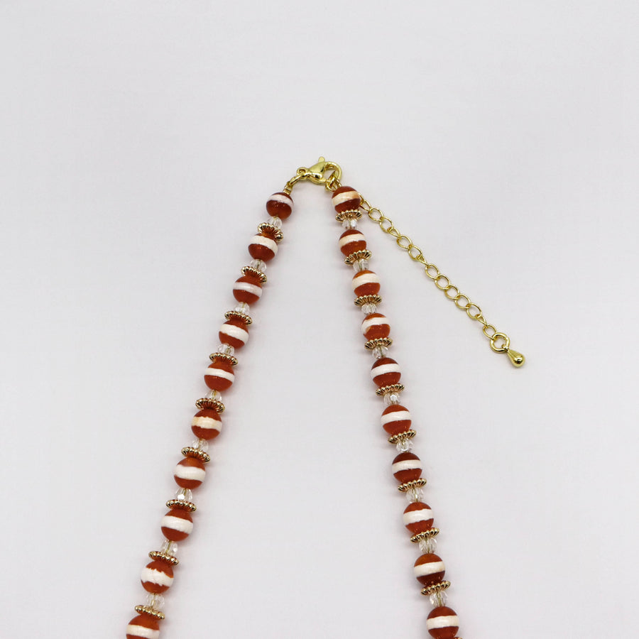 Bohemian Style Agate Necklace