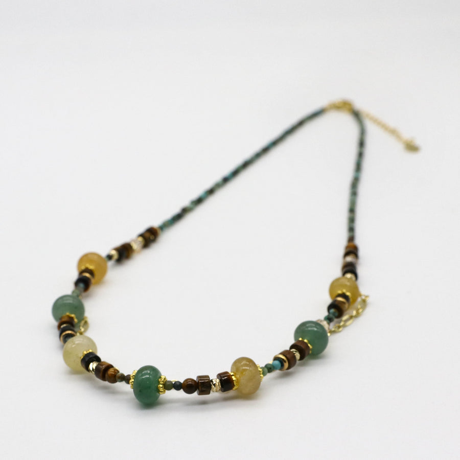 2 mm Turquoise Luxury Style Necklace