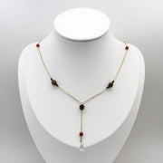 Elegant Style 5.5mm Tiger eye Necklace