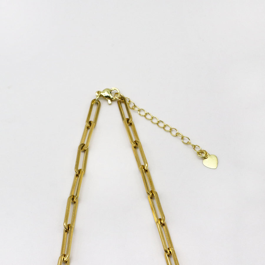 Punk Style 6-8mm Irregular Mop Necklace