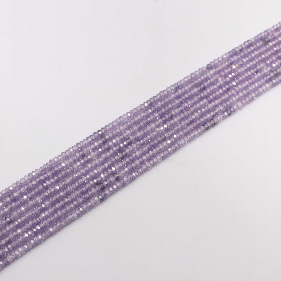 Contas de pedra naturais redondas de 2 mm facetadas para preço de material de design de joias para 5 fios
