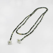 Free Style Turquoise Long Necklace Can knot Freely