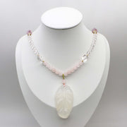 Neo-classical Style 6mm Crystal Necklace