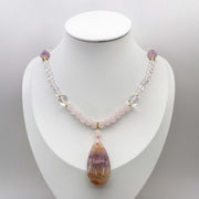 Neo-classical Style 6mm Crystal Necklace