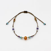 Nice Natrual Stone Beads Necklace & Bracelet Set National Style