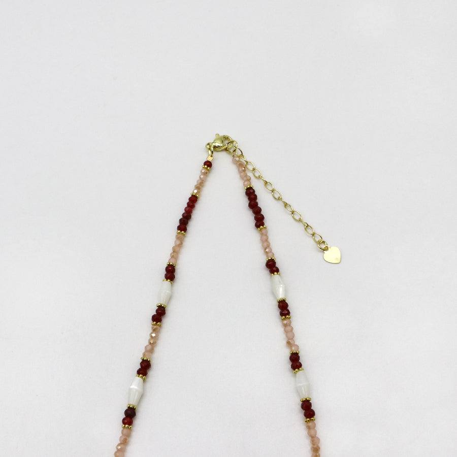 Elegant Style 5X8mm Mop Necklace