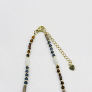 Nice 3mm Faceted Abacus Beads Necklace & Bracelet Set
