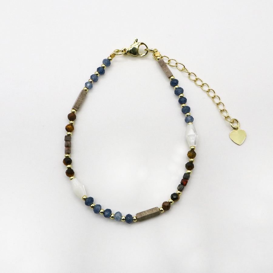Nice 3mm Faceted Abacus Beads Necklace & Bracelet Set