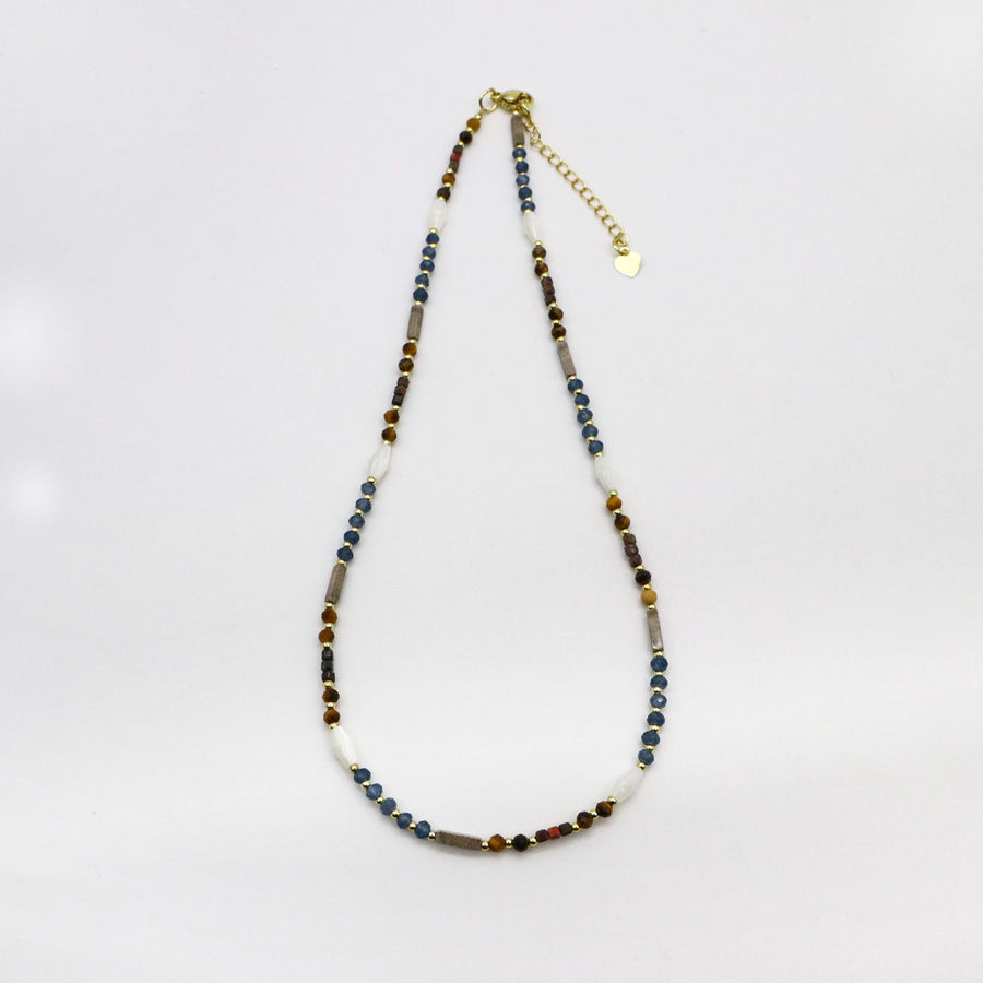 Nice 3mm Faceted Abacus Beads Necklace & Bracelet Set