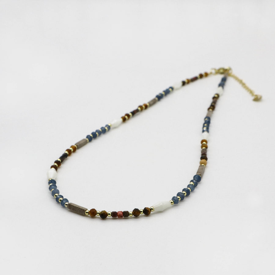 Nice 3mm Faceted Abacus Beads Necklace & Bracelet Set