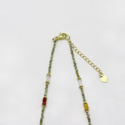 Bling Bling 6.5mm Rose Quartz Necklace