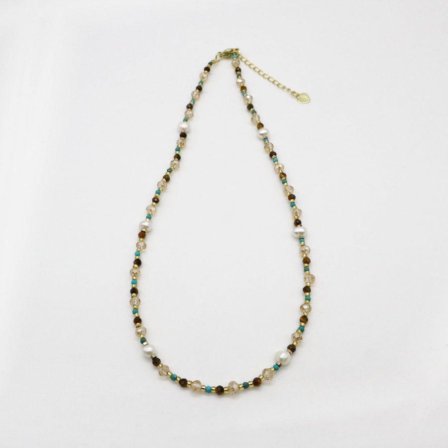 Nice 5-6mm Irregular Pearl Autumn Winter Seazon Style Necklace & Bracelet Set