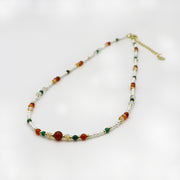 Dopamine Style 2mm Mop Pearl Necklace