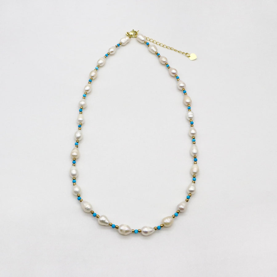 Fantastic Style 8mm Irregular Pearls Necklace & Bracelet Set