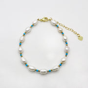 Fantastic Style 8mm Irregular Pearls Necklace & Bracelet Set