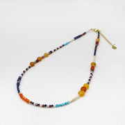 Dopamine Style Multiple Gemstones Necklace