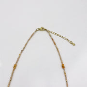 Classic Style 8mm Sun Stone Necklace