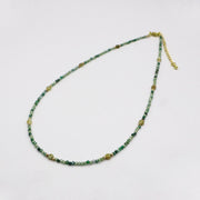 Dainty Style Green Garnet The Forest Spirit Necklace