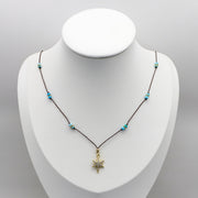 Bohemian Style Turquoise Handmade Necklace