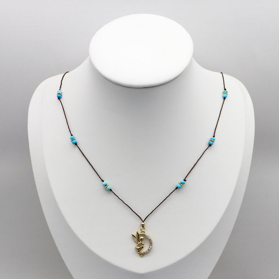 Bohemian Style Turquoise Handmade Necklace