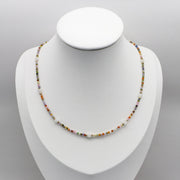 Dopamine Style Colorful Zircon Necklace