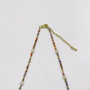 Dopamine Style Colorful Zircon Necklace