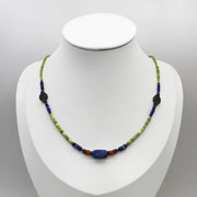 Lemon Jade Necklace Indian Style