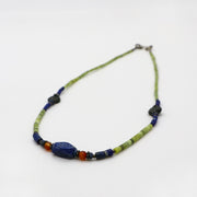 Lemon Jade Necklace Indian Style